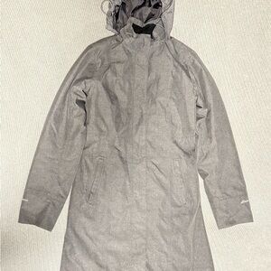 Eddie Bauer Women’s Girl on the go Insulated Waterproof Trench Coat